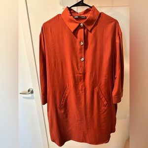 Zara mid-length dress